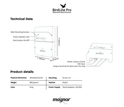BirdLine Pro Electric Box
